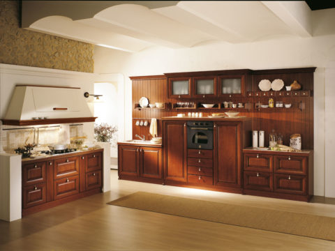 birch wood kitchen cabinets