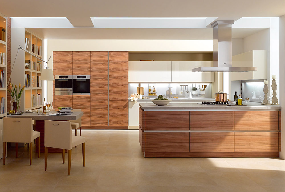 Wooden Laminate Modern Style Kitchen Cabinet MLK-0011 ...